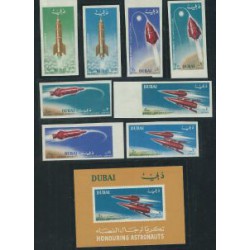 Dubai  - Nr 071 - 78 Bl 14 1964r - Kosmos