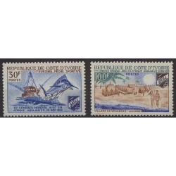 Wybrzeże Kości Słoniowej - Nr 351 - 52  A 1969r - Ryba