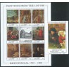 Lesotho - Nr 1019 - 26 Bl 99 1993r - Malarstwo