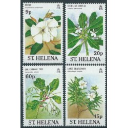 St. Helena - Nr 495 - 98 1989r - Kwiaty