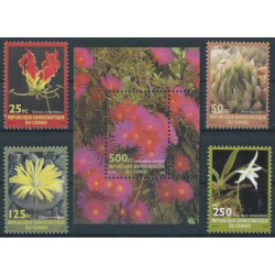 Kongo - Nr 1698 - 01 Bl 116 2002r - Kwiaty