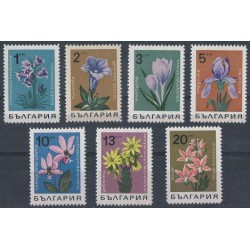 Bułgaria - Nr 1791 - 97 1968r - Kwiaty