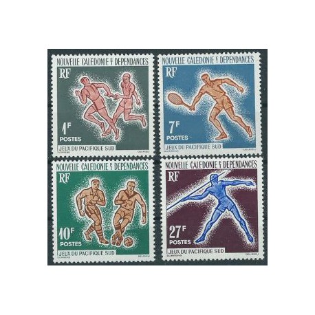 Nowa Kaledonia - Nr 388 - 91 1963r  - Sport