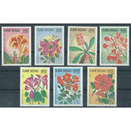 Gwinea - Bissau - Nr 724 - 30 1983r - Kwiaty