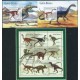Gwinea - Bissau - Nr 1554 - 62 Bl 334 - 35 2001r - Dinozaury