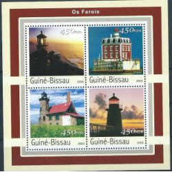Gwinea -  Bissau - Nr 2068 - 71 2003r - Latarnie