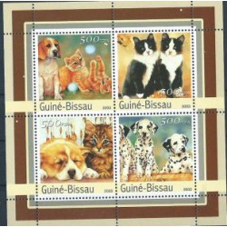 Gwinea -  Bissau - Nr 2148 - 51 2003r - Psy - Koty