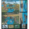 Gambia - Nr 4439 - 54 Bl 564 - 65 2001r - Ptaki - Ssaki - Gad