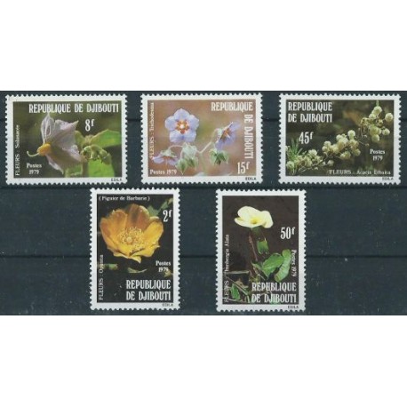 Djibouti - Nr 253 - 57 1979r - Kwiaty