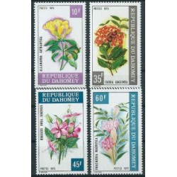 Dahomej - Nr 642 - 45 1975r - Kwiaty