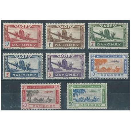 Dahomej - Nr 160 - 67**1942r - Samoloty