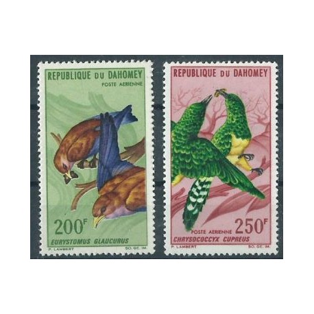 Dahomej - Nr 296 - 97 1967r - Ptaki