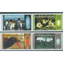 Falklandy - Nr 1254 - 57 2015r - Ptaki - Kwiaty