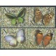 Niue - Nr 955 - 58 Pasek 2001r - Motyle