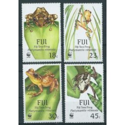 Fiji - Nr 586 - 89 1988r - WWF - Płazy