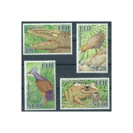 Fiji - Nr 1173 - 76 2006r -  Ptaki - Gady
