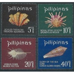 Filipiny -  Nr 931 - 34 1970r  -  Muszle