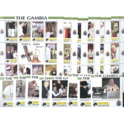 Gambia - Nr 3630 - 89 Bl 466 - 73 Chr 309 - Papież