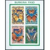 Burkia Faso - Nr 1410 - 13 B 1996r - Motyle
