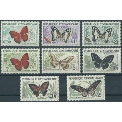 Centr. Afryka - Nr 004 - 11 1960r - Motyle
