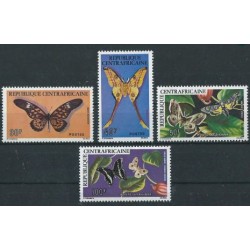 Cent. Afryka - Nr 413 - 16 1976r - Motyle