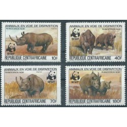 Cent. Afryka - Nr 985 - 88 1983r - WWF - Ssaki