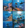 Gwinea - Nr 2996 - 19 Bl 643 - 44 2001r - Ryby -  Ssaki morskie