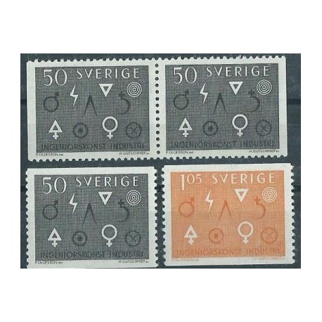 Szwecja - Nr 506 - 07 A, D 1963r  -