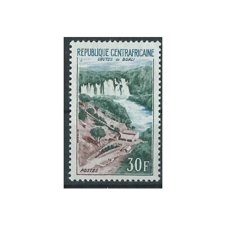 Centralna  Afryka - Nr 040 1963r - Krajobraz