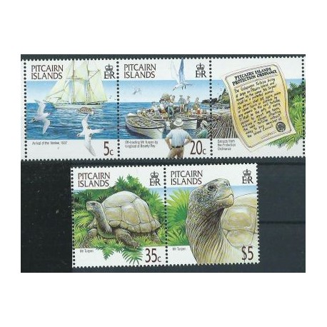 Pitcairn - Nr 548 - 51 Pasek 2000r - Marynistyka - Gady