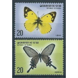 Korea S. - Nr 1047 - 48 1976r - Motyle