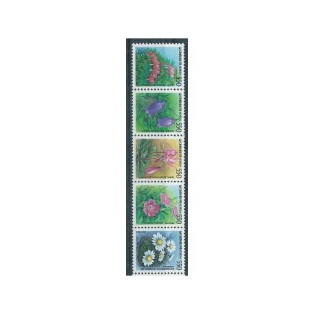 Korea S. - Nr 1504 - 08 A 1987r - Kwiaty