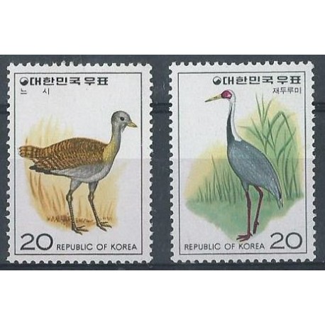 Korea S. - Nr 1025 - 26 1976r - Ptaki