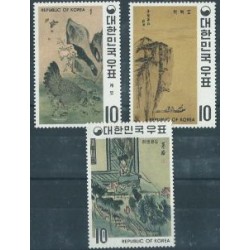 Korea S. - Nr 747 - 49 1970r - Ptaki -  Malarstwo