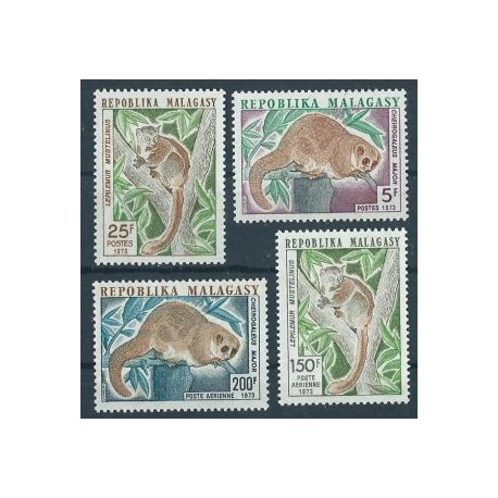 Madagaskar - Nr 698 - 01 1973r - Ssaki