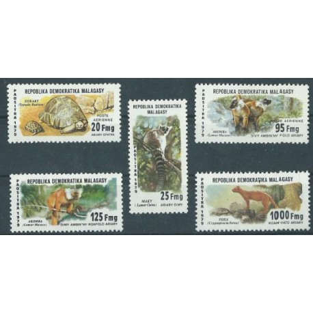 Madagaskar - Nr 846 - 50 1979r - Ssak - Gady