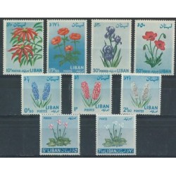 Liban - Nr 847 - 55 1964r - Kwiaty