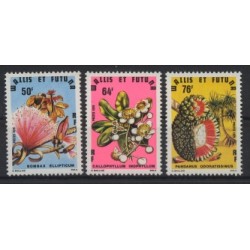 Wallis & Futuna - Nr 339 - 41 1979r - Kwiaty