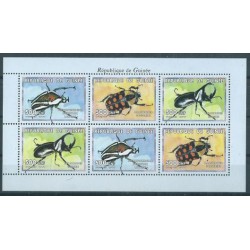 Gwinea - Nr 2465 - 67  A 1999r - Insekty