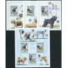 Gwinea - Nr 4017 - 19 A  Bl 789 - 91 2002r - Psy