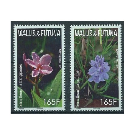 Wallis & Futuna - Nr 1081 - 82 2013r -  Kwiaty