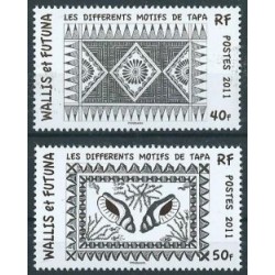 Wallis & Futuna - Nr 1033 - 34 2011r - Muszle