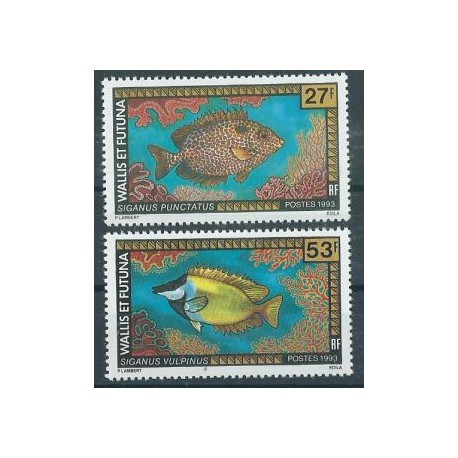 Wallis & Futuna - Nr 649 - 50 1993r - Ryby