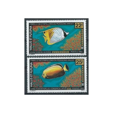 Wallis & Futuna - Nr 626 - 27 1992r - Ryby