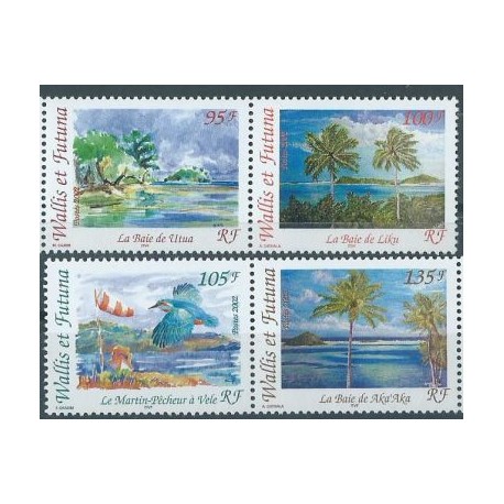 Wallis & Futuna - Nr 824 - 27 2002r - Ptak -  Drzewa