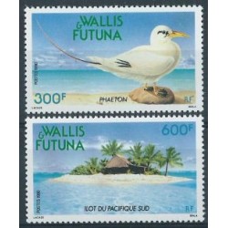 Wallis & Futuna - Nr 580 - 81 1990r - Ptak