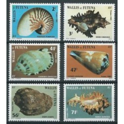 Wallis & Futuna - Nr 479 - 84 1985r - Muszle