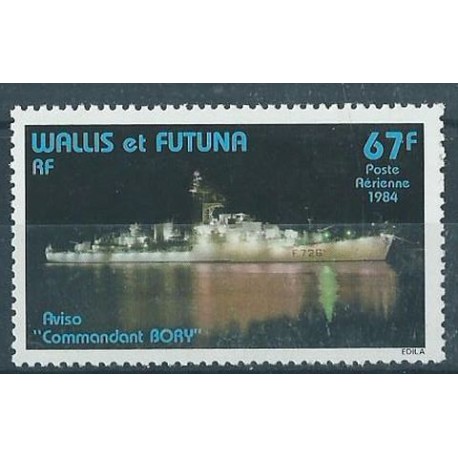 Wallis & Futuna - Nr 457 A 1984r - Marynistyka - Militaria