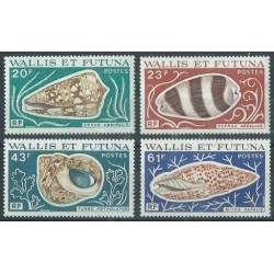 Wallis & Futuna - Nr 279 - 82 1976r - Muszle