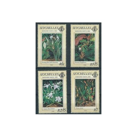 Seszele - Nr 540 - 43 1983r - Kwiaty